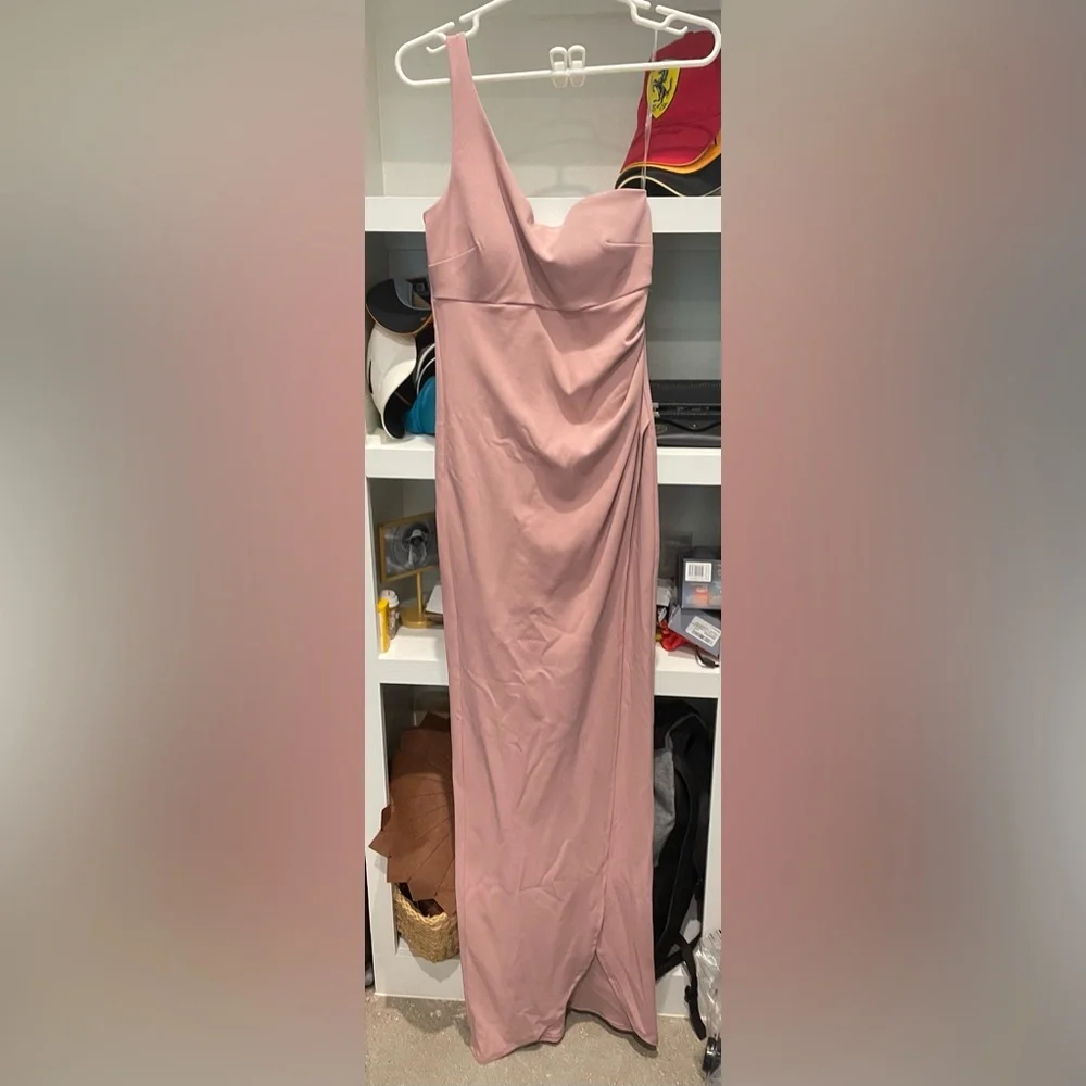 Iris Long Formal Mauve Dress, Sz S, NWOT - Picture 5 of 8